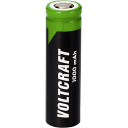 VC-14500 Pile rechargeable spéciale 14500 flat-top lithium 3.7 v 1000 mAh - Voltcraft