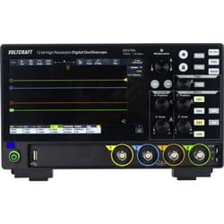 Oscilloscope numérique VOLTCRAFT DOV704 70 MHz 4 canaux 1.25 Géch/s 50 Mpts 12 bits mémoire numérique (DSO) Y374653