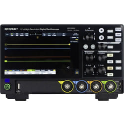 Voltcraft - Oscilloscope numérique DOV1004 100 MHz 4 canaux 1.25 Géch/s 50 Mpts 12 bits mémoire numérique (dso)