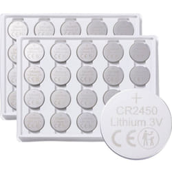 Pile bouton cr 2450 3 v 40 pc(s) 580 mAh lithium CR2450 - Voltcraft