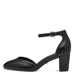 Chaussure pour femme Escarpin cuir noir ajustement confortableTAMARIS