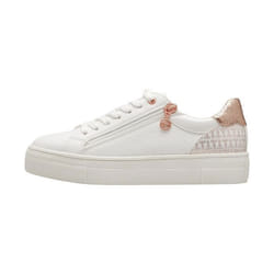 Baskets Femme - TAMARIS - Blanc - Synthétique - Compensé - Semelle amovible