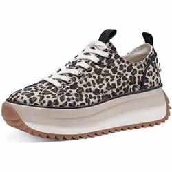 Chaussures - TAMARIS - 23731 - Marron - Lacets - Talon Plateau