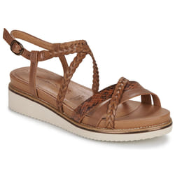 Sandale Plate Cuir Tamaris