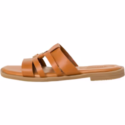 Sandales Plate Cuir Tamaris