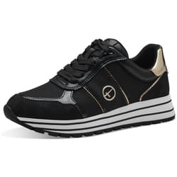 Baskets - TAMARIS - 1-23727-42/048 - Noir - Synthétique - Talon compensé 4 cm