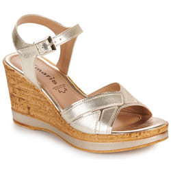 Sandales Compensés Cuir Tamaris