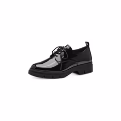 Baskets Femme - TAMARIS - 2330241 - Talon Large - Vernis - Lacets