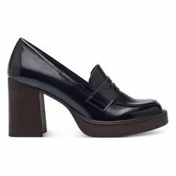 Escarpins Femme - TAMARIS - 2445041 - Talon Aiguille - Cuir Noir