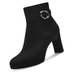Bottines - Tamaris - 1-25322-43/001 - Noir - Textile - Talon carré 85 cm