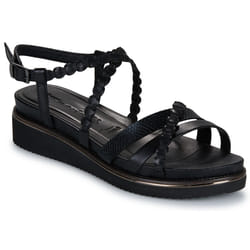 Sandale Plate Cuir Tamaris