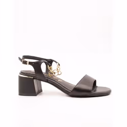 Chaussure pour Femme - Sandale nu pied - TAMARIS - Noir - Cuir souple