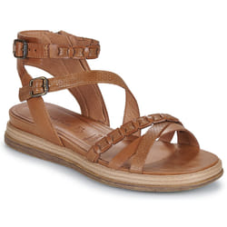 Sandales Plate Cuir Tamaris