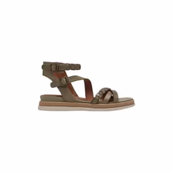 Sandales Plate Cuir Tamaris