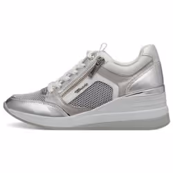 Basket Compensé Cuir Tamaris
