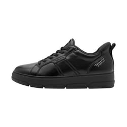 Basket Basse à Lacets Tamaris - Noir Uni