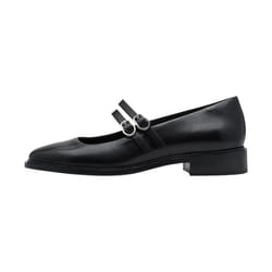 Ballerine - Tamaris - Noir - Cuir - Femme - Confort exceptionnel