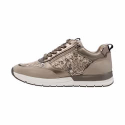 Basket Basse à Lacets Tamaris Essentials - Taupe Serpent
