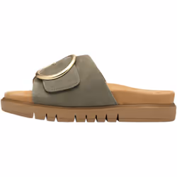 Sandales Plates Cuir Tamaris