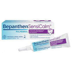 Bepanthen Sensicalm Palpébral Crème Anti Démangeaisons pour Eczéma Atopique des Paupières 15 g