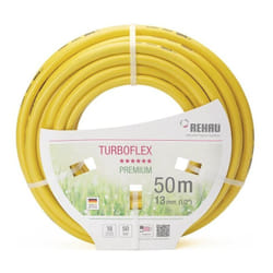 Rehau - Tuyau d'arrosage Quattroflex longueur 50 m d. intérieur 13 mm d. ext. 18 mm