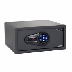 Coffre-fort - hjh OFFICE - SAFE COMPACT I - Noir - Acier