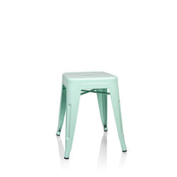 Tabouret de bistrot - hjh OFFICE - VANTAGGIO - Pastel vert mat - Métal
