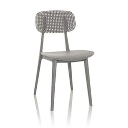 Chaise dextérieur - hjh OFFICE - ARTIFO HOL - Gris - Plastique