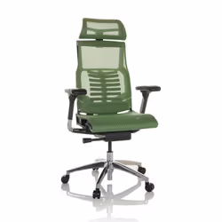 Siège de bureau haut de gamme - hjh OFFICE - POFIT GEN2 - Vert - tissu maille