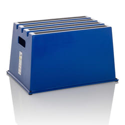 Tabouret marchepied - hjh OFFICE - TIO-E1 - Bleu - Plastique