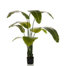 Plante artificielle - hjh OFFICE - BANANE - Vert - Plastique
