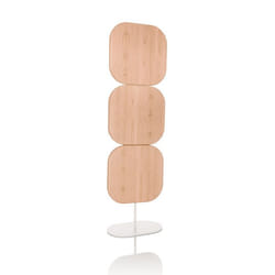 Cloison de séparation - hjh OFFICE - FLEXMIUT W - Beige - 100% PET (polyéthylène téréphtalate) recyclé