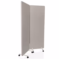 Cloison de séparation - hjh OFFICE - FLEXMIUT 1 - Gris - 100% PET + Polyester