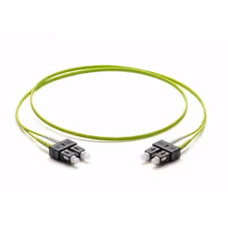 Corning - F575702V2Z20005M - Cable patch en fibre de verre 2 x 2 mm - Duplex multimode : SC PC Duplex vers SC PC Duplex OM5