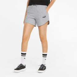 Puma Short Essentials Gris Femme