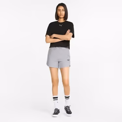 Puma Short Essentials Gris Femme