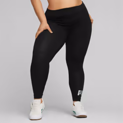 Puma Legging Essentials+ Metallic Noir/Argent Femme