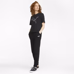 Puma Jogging Essentials+ Embroidery Noir Unisexe