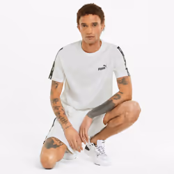 Puma T-Shirt Essentials Blanc Homme