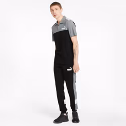 Puma Polo Essentials+ Block Noir Homme