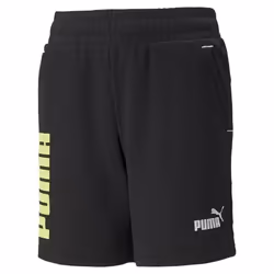 Short Sweat - PUMA - Power - Noir - Mixte - 68% Coton Recyclé