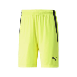 Short de foot Jaune Fluo Homme Puma Teamliga