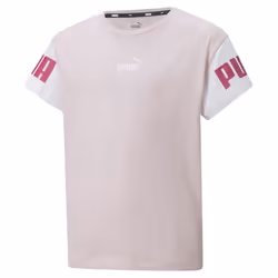 T-shirt fille Puma Power Colorblock - 10 ans