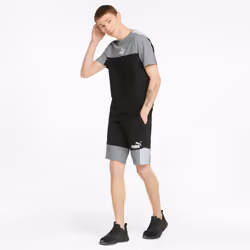 Puma Short Ess+ Block Noir Homme