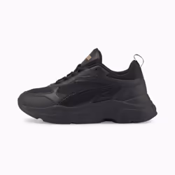 PUMA 384647_02_38.5, Femelle, Adulte, EUE, Black/Team Gold, 1 pièce(s)