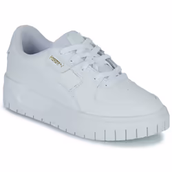 Basket Puma Cali dream lth wns Femme Blanc