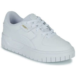 Basket Puma Cali dream lth wns Femme Blanc