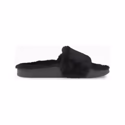 Claquette Puma Leadcat YLM Fluff Femme Noir