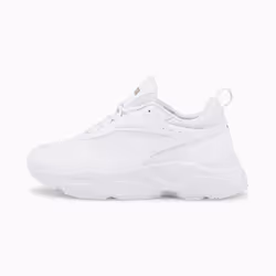 PUMA 384647_01_42, Femelle, Adulte, EUE, White/Team Gold, 1 pièce(s)
