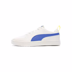 Baskets Blanches/Bleu Femme Puma Rickie